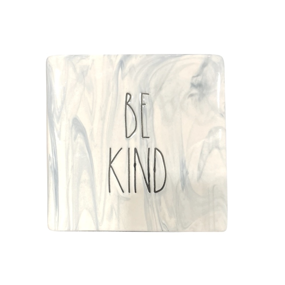 ❌TRADED❌Rae Dunn Be Kind Marble Decor
